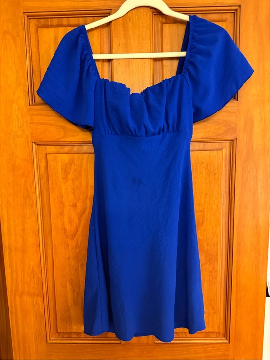 Originality Dresses & Skirts - Originality blue mini dress